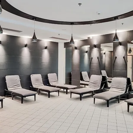 Ans Hanza Tower 15th Floor With View, Swimming Pool Area With Saunas, Viewing Terrace Stettino