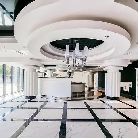 Lägenhet Ans Hanza Tower 15th Floor With View, Swimming Pool Area With Saunas, Viewing Terrace *