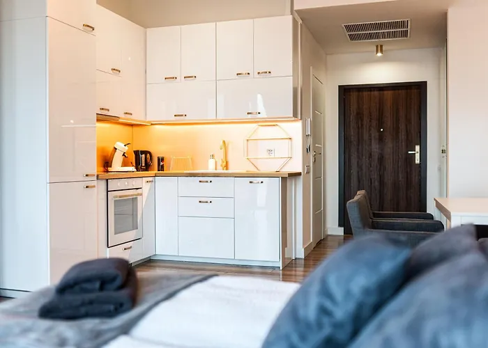 Ans Hanza Tower 15th Floor With View, Swimming Pool Area With Saunas, Viewing Terrace Szczecin